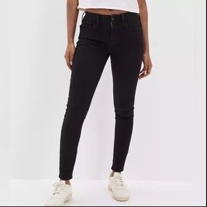 NEW - 10 - American Eagle - Black Next Level Stretch